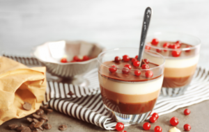 Duo de crèmes chocolat-vanille au Xylitol 