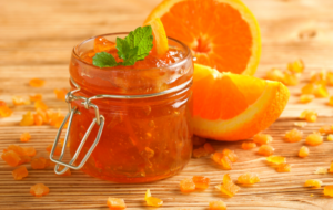 Confiture d'oranges au Xylitol 