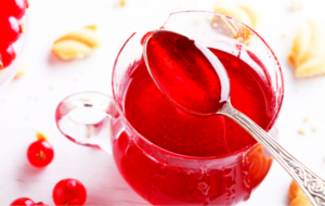 Sirop de Fraise-Cranberry au Xylitol 
