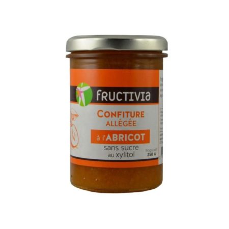Confiture abricots au xylitol 250 g