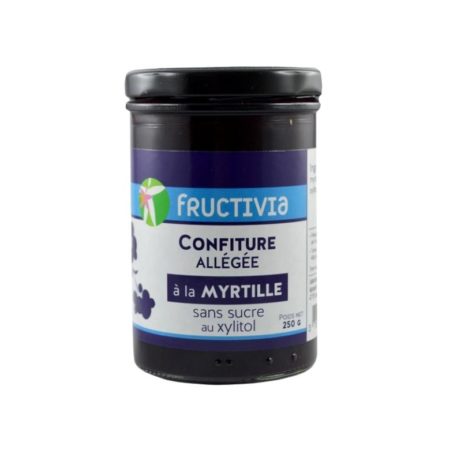 Confiture myrtille au Xylitol - 250 g